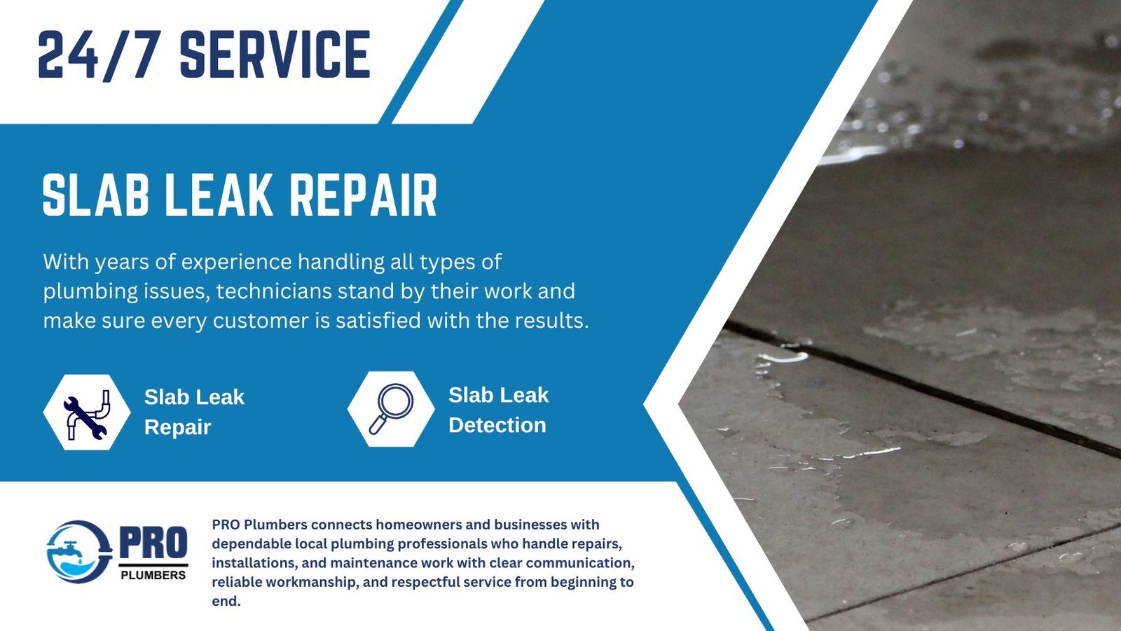 Slab Leak Repair in Longview