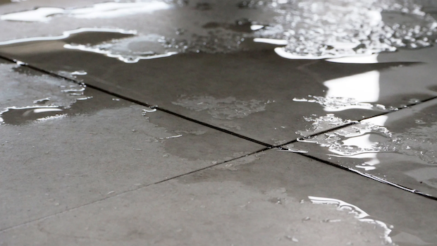slab leak in longview